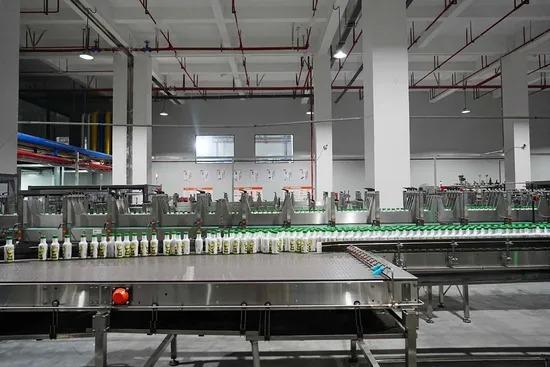 18Ligne complète aseptique de boissons Ligne de production d'eau de coco
