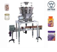 30 frascos/máquina embalagem de Min Automatic Plastic Glass Jar para o petisco dos doces
