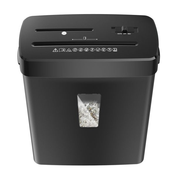 P4 Nível 8 Folhas A4 máquina de trituração de papel de corte cruzado para uso doméstico 13L Bin CD222P-8