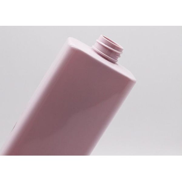 500ml PET Plastic Cosmetic Bottles Black Lotion Pump For Cosmetic Packaging
