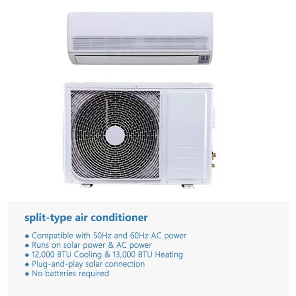 18000 Btu Smart Air Conditioners Air Conditioner Solar Powered Split Air Conditioners