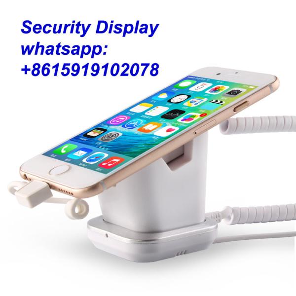COMER hand phone accessories retail stores charger holder Anti-theft devices anti-theft alarm stands