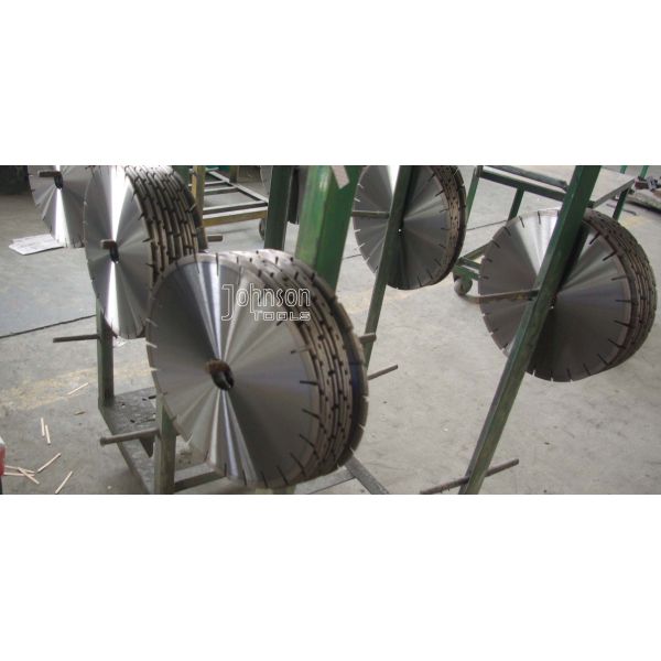 Tipo vida larga de U del corte de las cuchillas de corte de la piedra del diamante de 105-800m m