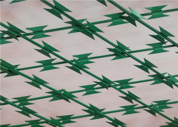 Pvc Coated Welded Wire Fabric Frontier Of Concertina Welded Razor Wire