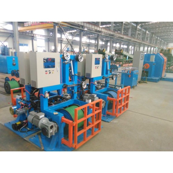 Single Twist Machine PE PVC Core Wire Noiseless Cable Laying Equipment