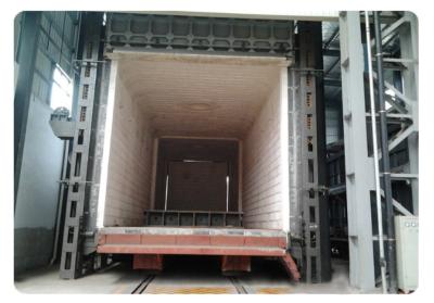 Gas Trolley Type Industrial Heat Treatment Furnace For Annealing And Tempering Mechanical Parts