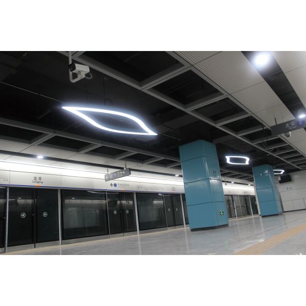 SMD5630 Led Ring Pendant Ceiling Light 27994lm IP20 Custom Made