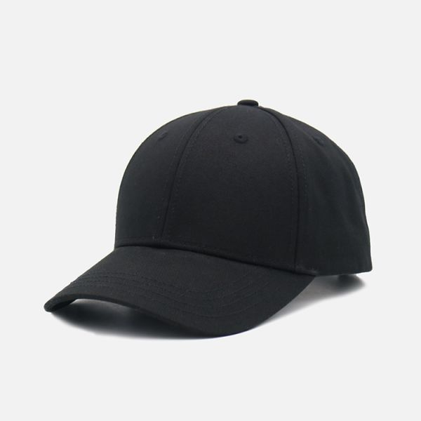 Profile Structured 6 Panel Baseball Cap With Curved Visor And Embroidered Logo