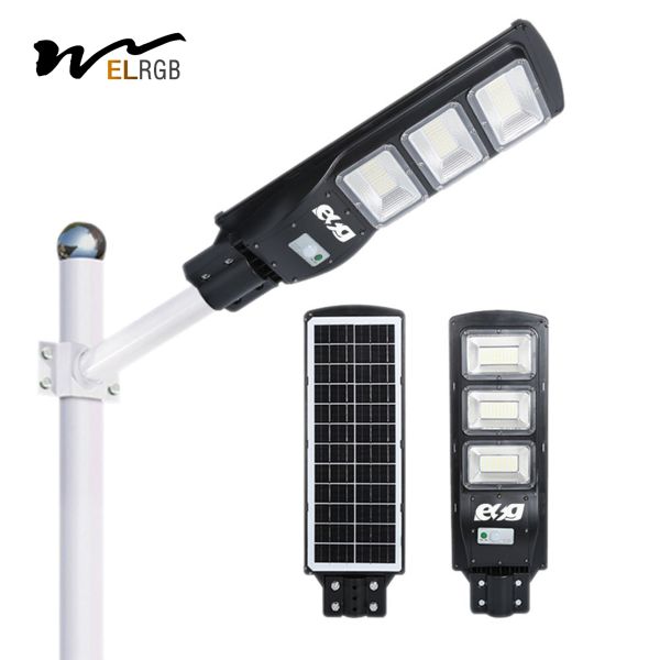 60w 90w 100W 150w Solar Street Light LED Solar Powered Lights Alumimum Alloy