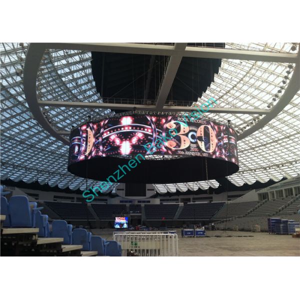 Full Color OEM ODM Super Light Weight Foldable Flexible LED Display Creative Video Wall Screen with Soft Rubber Module