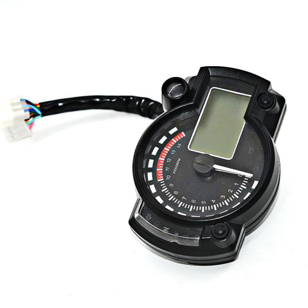12V 15000RPM Digital Rpm Meter For Motorcycle ROHS Approval