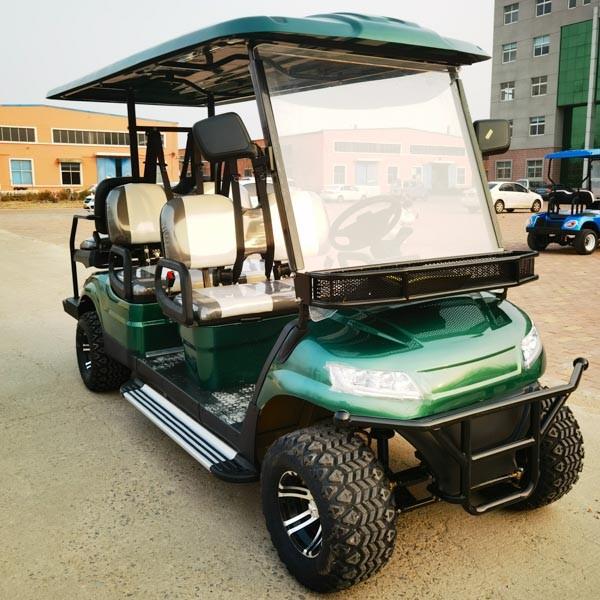 Lithium 6 Seater Golf Cart LSV Vehicle For Tournament