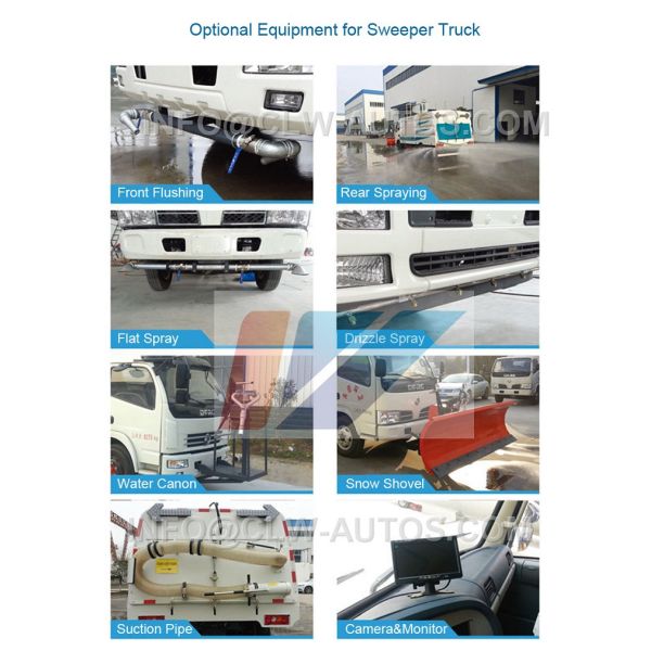 Ручной привод тележки метельщика дороги вакуума 4X2 ISUZU левый