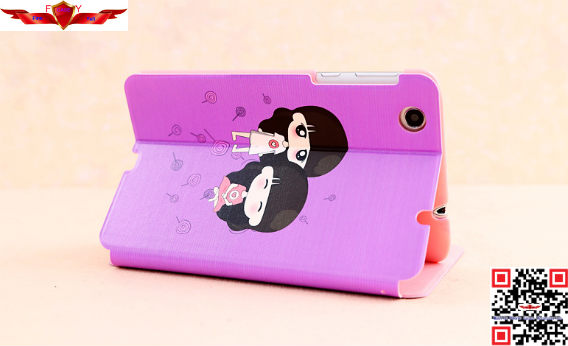New 100% Qualify Perfect Fit Cartoon Ultra Thin PU Leather Cover Case For Lenovo S5000