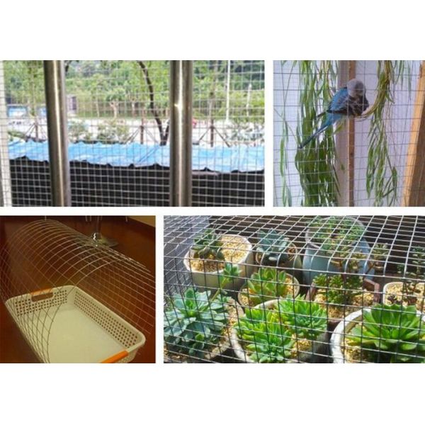 Animal Security Cages Welded Wire Mesh Rolls / Heavy Duty Wire Mesh Panels
