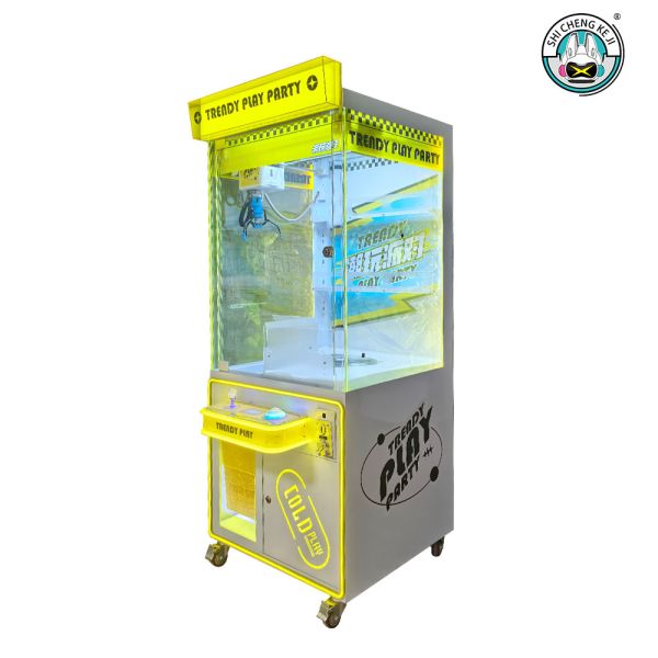Scan And Pay Coin 3 Finger Claw Commercial Claw Machine For Department Store