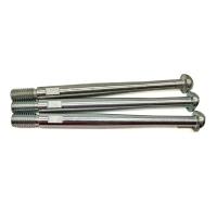 Precisión CNC de cabeza de tornillo redondeado - dimensiones y hilos personalizados no estándar