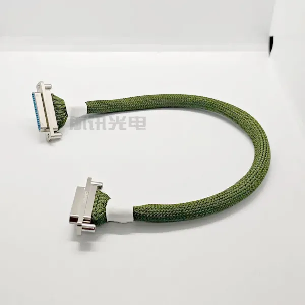 Rectangular Connector J30j-37tjl-300-37tjl Double Ended Wire Harness 37 Pin Plug.