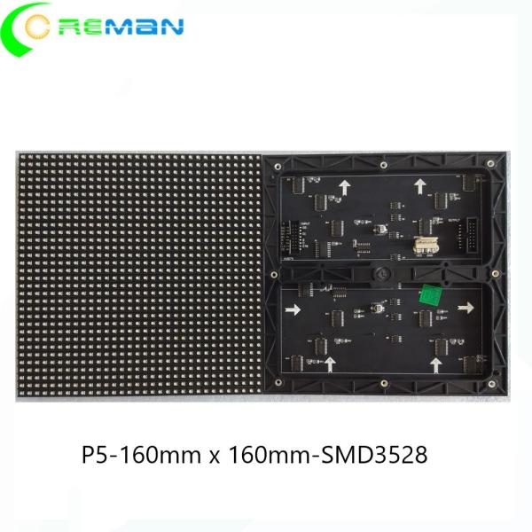 Text Picture P5 LED Screen 320x160 160x160 SMD3528 SMD 32x64 High Brightness
