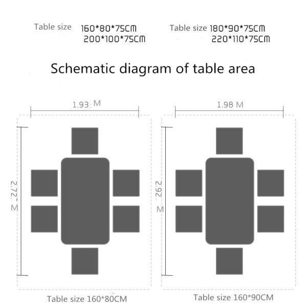 Небольшой роскошный обеденный стол и предводительствует человека 4 обеденный стол мрамора установил 200cm 180cm 160cm 220cm