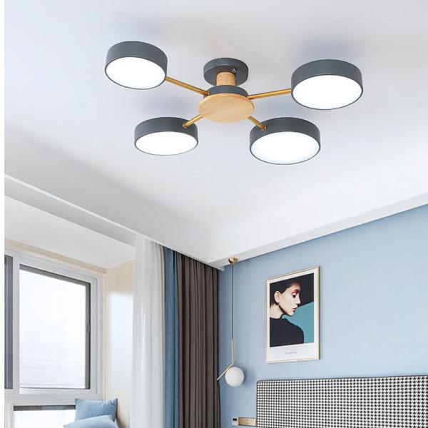 Bedroom living room ceiling chandelier bedroom nordic wooden ceiling light（WH-WA-18)