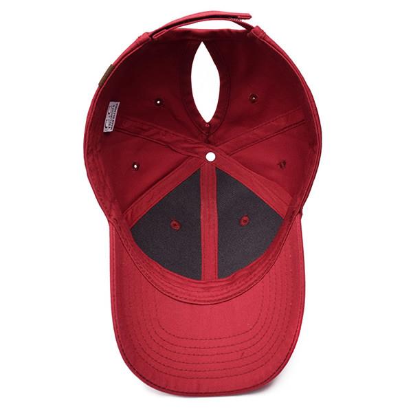 Wholesale Pony Tail Baseball Hat Adjustable mesh baseball cap Spring & Summer sun visor blank caps for promotional items