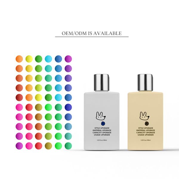 HDPE Square Shampoo Pump Bottles with 50ml - 300ml Capacity for Spa and Salon Use