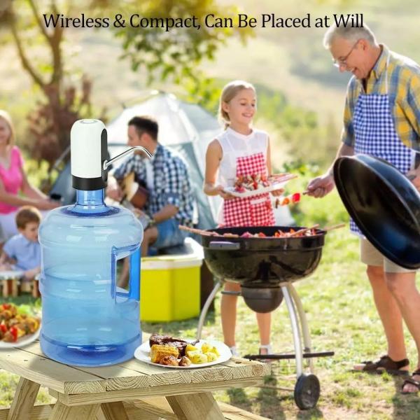 USB Charging Electric Water Dispenser Pump With Food Grade ABS Material