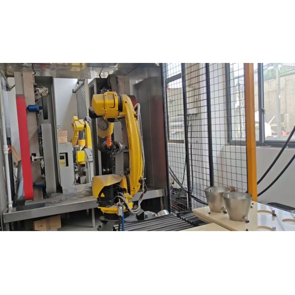 High Throughput Automated Polishing Machine for Stainless Steel Kettle Housing