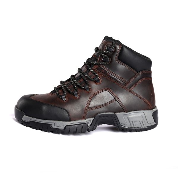 OEM Anti Slippery Men Puncture Proof Construction Safety Shoes Steel Sole Outdoor Hiking Work