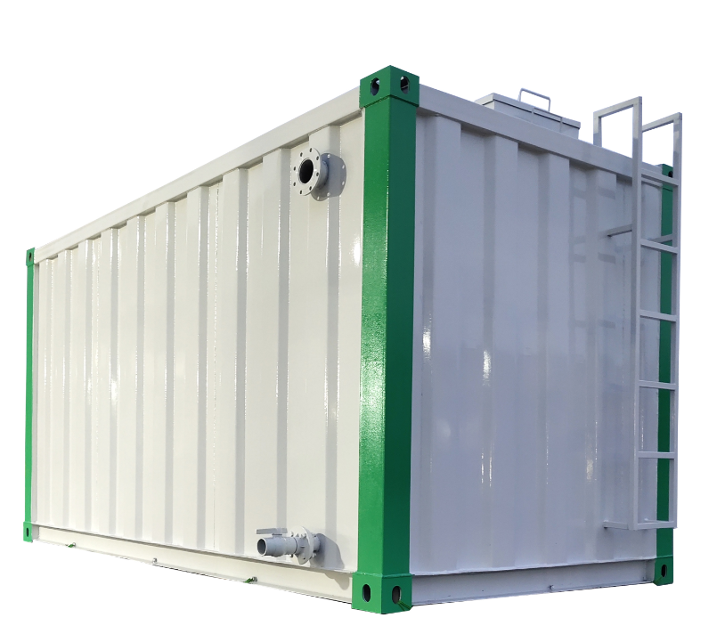 75m3/D 275m3/D Compact MBBR Sewage Treatment Plant For Toilet Water