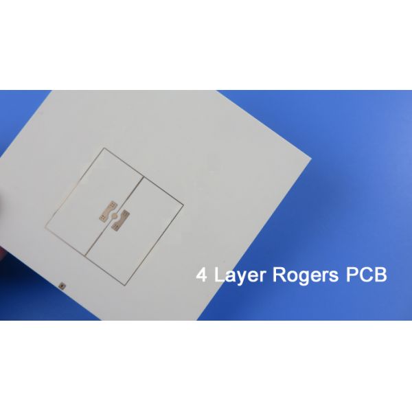 4 Layer High Frequency PCB Built On 6.6mil and 20mil RO4350B with Blind Via for Radar Sensor