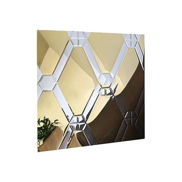Corrosion Resistant 3D Embossed Steel Plate , Anti Oxidation Steel Mirror Sheet
