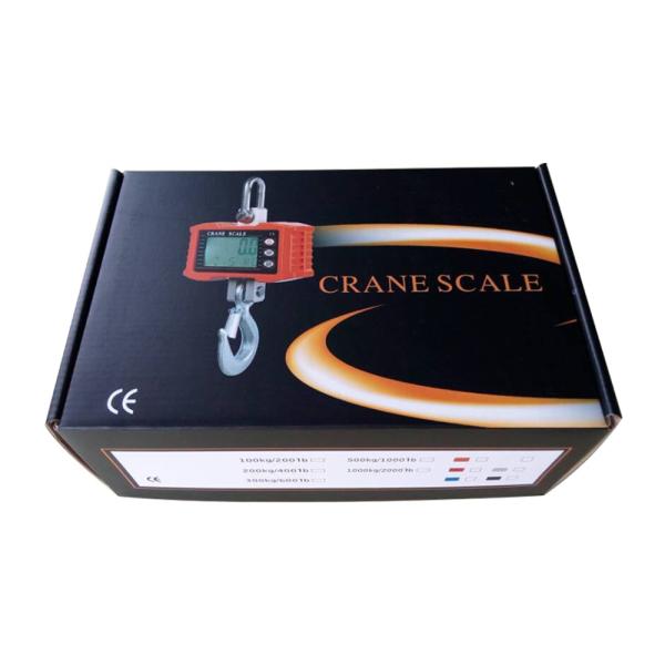 100kg Electronic Crane Scales , Digital Crane Scale OCS-S Portable Hook Type