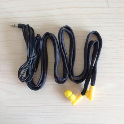 washable earphones Hoodie Built-In MP3 Headphone Buds Pullover Sweatshirt drawcord