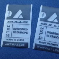 Labels de couture faits main de impression transparents de TPU