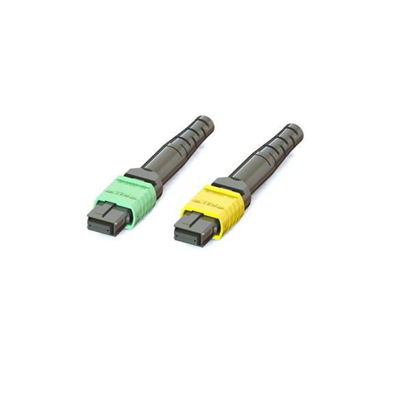 16 Cores MPO Fiber Optic Connector In Pre Assembled Or Connector Kits