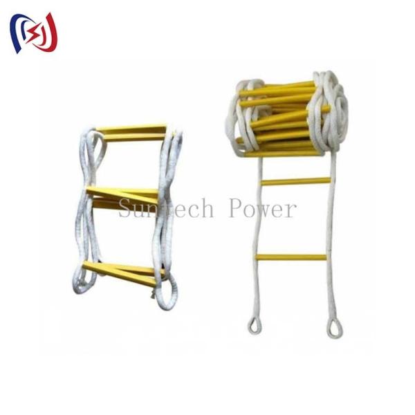 Instrumentos de ensamblaje de líneas de transmisión aisladas de escaleras de cuerda