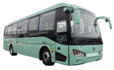 300 km de autonomia Autobus Elétrico Bateria de iões de lítio Suspensão aerodinâmica Frenagem regenerativa