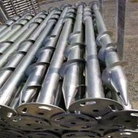 Piles à vis hélicoïdales en acier industriel