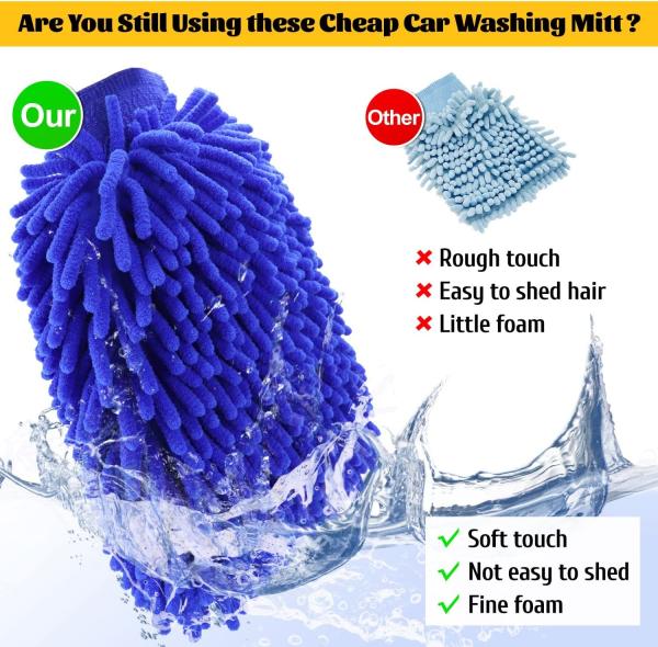 23PCS Car Detailing Brush Kit Microfiber For Interior Exterior