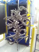 Tipo universal máquina do gancho de sopro do tiro para as peças de moldação