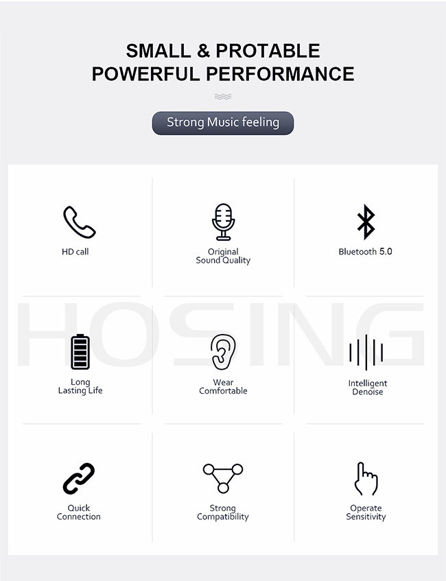 ABS TWS R6 Waterpfoof IP4 Bluetooth Earbuds без провода