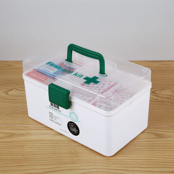 Dormitory Household  Plastic Medication Storage Box