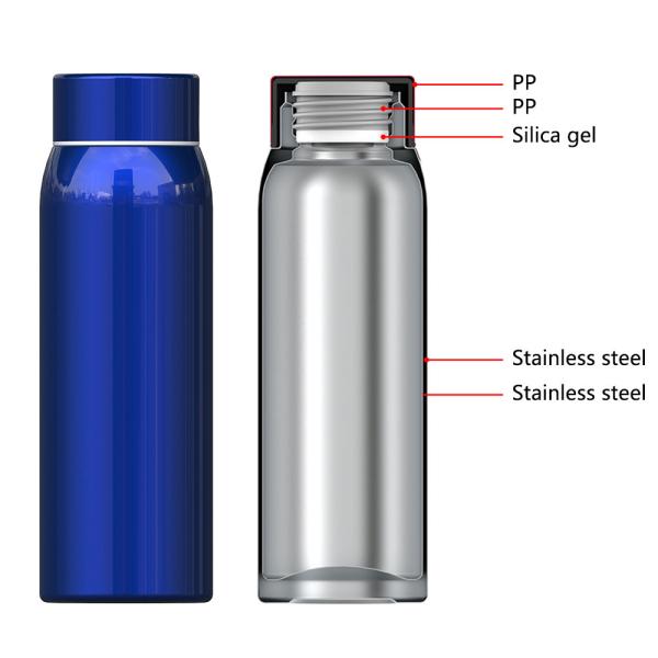 Wide Mouth 66x198mm 0.45L Thermos Insulated Food Jar