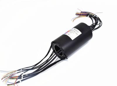 Através do anel deslizante industrial de tamanho de furo Ø70mm para a rotação elétrica da tabela