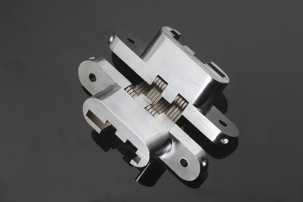 ODM Sturdy SOSS Mortise Mount Invisible Hinge Electroplating Surface Treatment
