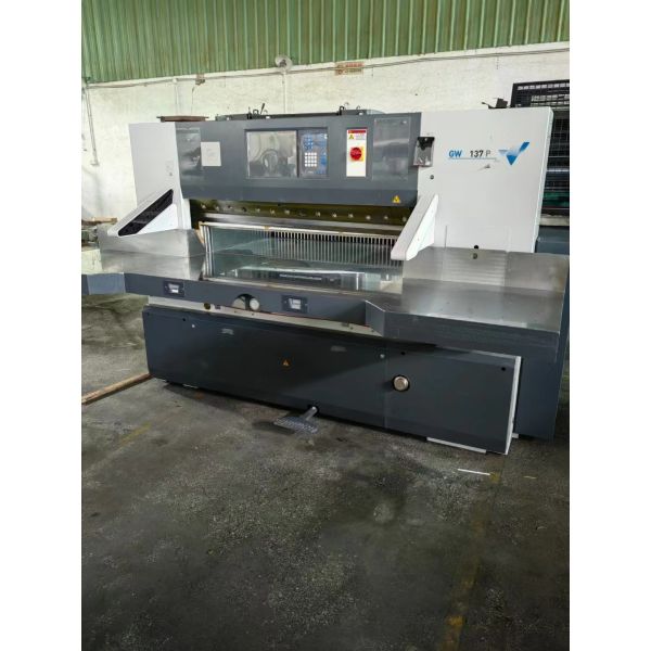 Precision 4000 KG Hydraulic Computerized Paper Cutter Guillotine Machine Voltage 220v