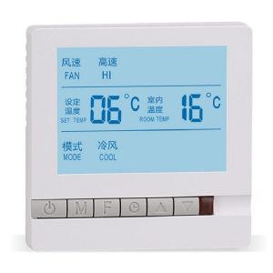 Programmable Air Conditioner Thermostat 16A Fan Coil Thermostat