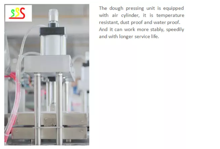 máquina comercial del fabricante del taco de la comida de 800pcs/h 450m m